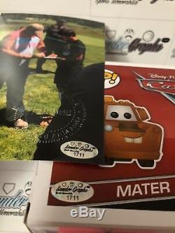 (1) Larry The Cable Guy Tow Mater Cars Signed Autographed Funko Pop! #129-coa
