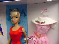2010 GAW Convention 1964 Swirl Ponytail Barbie Doll Repro Bill Greening Signed