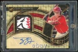 2021 Select Tyler Stephenson Rpa True 1/1 Gold Vinyl Rc Reds Logo Superfractor