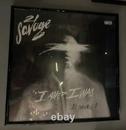 21 savage signed Sleeve & Sealed Vinyl