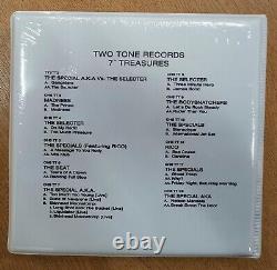 2-TONE Treasures 7 x 12 Vinyl Single BOX Set SIGNED by Jerry Dammers! IN STOCK