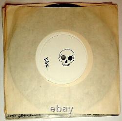 45 GRAVE Black Cross/Wax RARE AUTOGRAPHED TEST PRESSING G-1401 1981 + PAT SMEAR