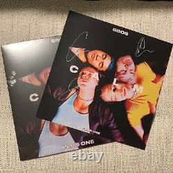 5 Seconds of Summer 5SOS CALM Plus1 SIGNED Pink Colored Vinyl Record LP