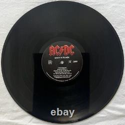 AC/DC Authentic Rare Hand Signed Autographed LP Record with COA
