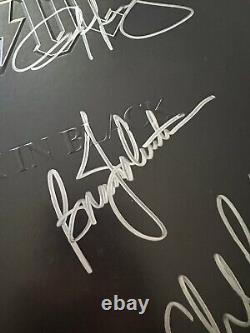 AC/DC Authentic Rare Hand Signed Autographed LP Record with COA