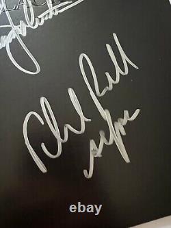 AC/DC Authentic Rare Hand Signed Autographed LP Record with COA