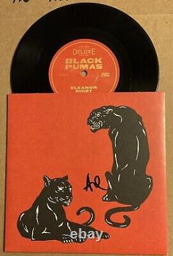 ADRIAN QUESADA Autographed Signed Black Pumas 45 Vinyl Record Single PROOF
