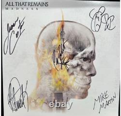 ALL THAT REMAINS MADNESS FULLY SIGNED VINYL (Record Album)