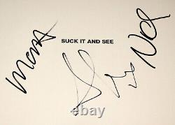 ARCTIC MONKEYS signed SUCK IT AND SEE VINYL ALBUM PROOF Alex Turner JSA COA
