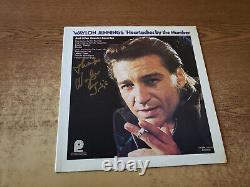 AUTH. AUTOGRAPHED 1970s VG Waylon Jennings Heartaches By The Number 2556 LP33