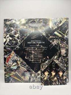 AUTOGRAPHED SIGNED Babymetal Metal Forth Moa Metal Blue Color Vinyl LP