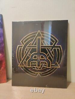 AUTOGRAPHED SIGNED Judas Priest Invincible Shield Blue Revolver Vinyl LP Bundle