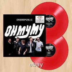 AUTOGRAPHED SIGNED OneRepublic Oh My My Red Vinyl LP