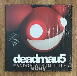 AUTOGRAPHED / SIGNED deadmau5 Random Album Title vinyl LP record amoeba
