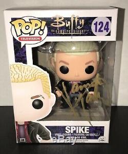 AUTOGRAPHED Spike #124 Funko POP Buffy Vampire Slayer SIGNED James Marsters