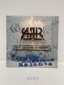 AUTOGRAPHED The All-American Rejects When The World Comes Down Vinyl LP SIGNED