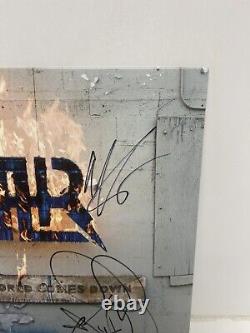 AUTOGRAPHED The All-American Rejects When The World Comes Down Vinyl LP SIGNED