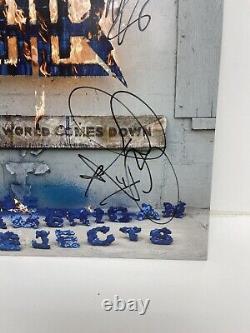 AUTOGRAPHED The All-American Rejects When The World Comes Down Vinyl LP SIGNED