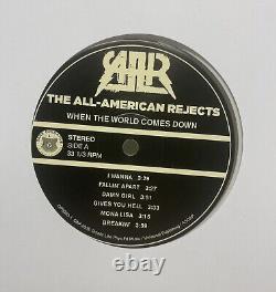 AUTOGRAPHED The All-American Rejects When The World Comes Down Vinyl LP SIGNED