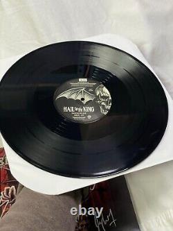 AVENGED SEVENFOLD Hail to the King VINYL Double LP 2013 Autograph SIGNED