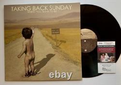 Adam Lazzara Taking Back Sunday Hand Signed Autographed Vinyl Album Lp +jsa Coa