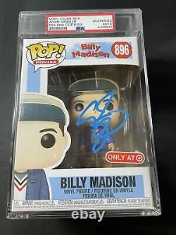 Adam Sandler SIGNED Funko Pop! Billy Madison #896 PSA/DNA AUTOGRAPH AUTO 1/1