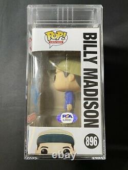 Adam Sandler SIGNED Funko Pop! Billy Madison #896 PSA/DNA AUTOGRAPH AUTO 1/1