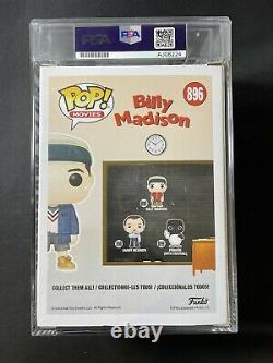 Adam Sandler SIGNED Funko Pop! Billy Madison #896 PSA/DNA AUTOGRAPH AUTO 1/1