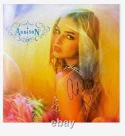 Addison Rae Addison SIGNED AUTOGRAPHED VINYL LP Presale