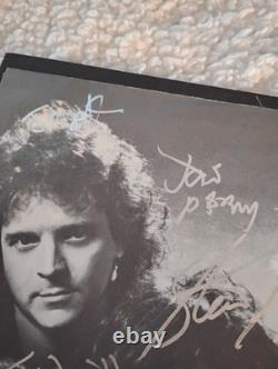 Aerosmith Mirrors Full Band SIGNED Autographed On Vinyl Sleeve + Record