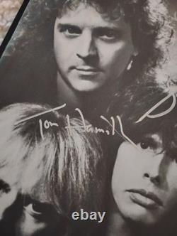 Aerosmith Mirrors Full Band SIGNED Autographed On Vinyl Sleeve + Record