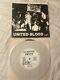 Agnostic Front United Blood 7 Signed By Roger Miret Vtg Vinyl