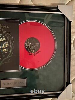 Aimee Mann signed Mental Illnes Vinyl autographed'Til Tuesday framed 23x29