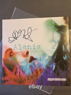 Alanis Morissette Jagged Little Pill Album Signed Clear Vinyl Rare