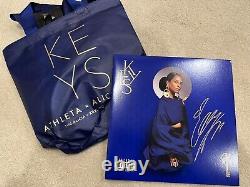 Alicia Keys signed vinyl Keys 2 Lp Set Beautiful Gold Autograph RARE