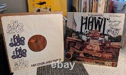 Allen Ginsberg Signed Howl and Other Poems LP Reissue 1976 Fantasy Records #Beat