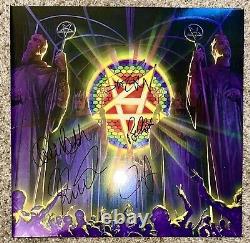 Anthrax For All Kings SIGNED PURPLE Vinyl LP LIMITED EDITION Rare AUTOGRAPHED