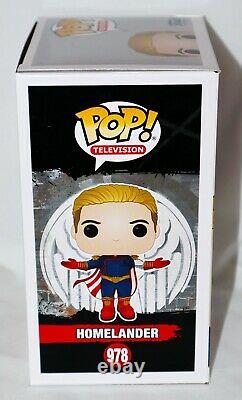 Antony Starr Signed Autographed The Boys Homelander Funko Pop Beckett BAS PSA