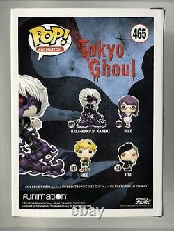 Austin Tindle Signed Funko Pop Animation #465 Tokyo Ghoul Half-Kakuja Ken Kaneki