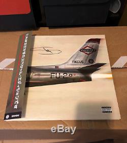 Authentic Eminem Autographed Kamikaze Vinyl Night Combat Special Edition Le 50