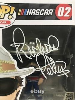 Autographed Funko POP NASCAR 02 KING RICHARD PETTY