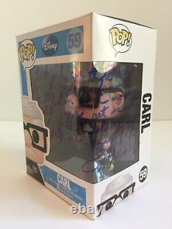 Autographed Funko Pop Disney Up Carl Vinyl Figure #59