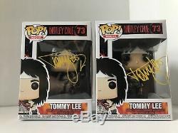 Autographed Funko Pop Rocks 73 Motley Crue Tommy Lee