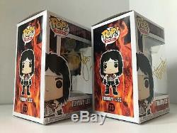 Autographed Funko Pop Rocks 73 Motley Crue Tommy Lee