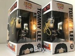 Autographed Funko Pop Rocks 73 Motley Crue Tommy Lee