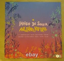 Autographed INDIGO DE SOUZA Signed ANY SHAPE YOU TAKE Vinyl Album BAS COA