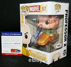 Autographed James McAvoy signed Marvel Professor X X-men Funko POP PSA JSA