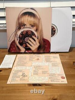 Autographed Sabrina Carpenter Fruitcake Vinyl EXCLUSIVE OLIVE GREEN PRESS SIGNED