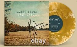 Autographed Signed Aaron Lewis The Hill Presale Vinyl LP