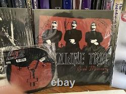 Autographed Signed Alkaline Trio Alk3 Matt Skiba Vinyl Nofx Blink 182 OOP Lot